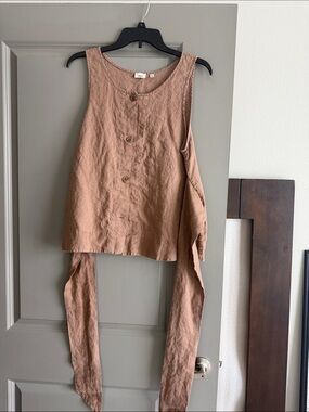 Wilfred linen top medium